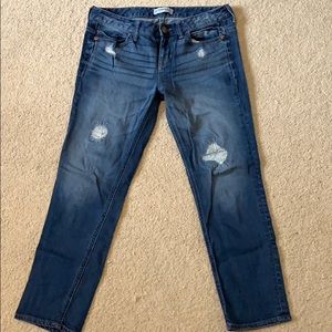 Express boyfriend jeans.